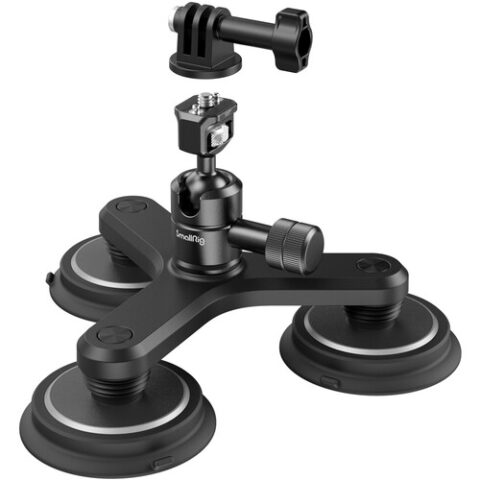 SmallRig Triple Magnetic Suction Cup Mounting Support Set For Action Cameras